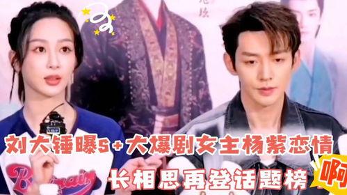刘大锤最新爆料杨紫恋情